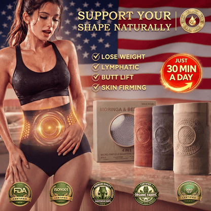 Official Brand Store | 🛡️2026 Moringa & Berberine 4-in-1 Micro-Particle Shaping & Fat Burning Shorts