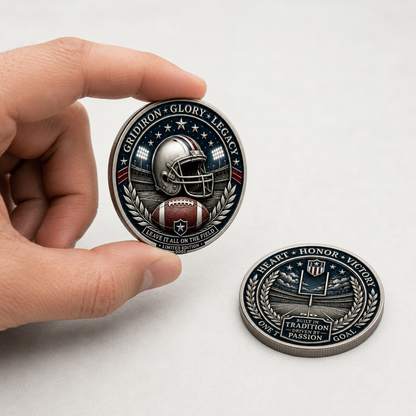 🔥Last Day 50% OFF🔥Own the Spirit of the Gridiron — A Collector Coin Made for True American Football Fans