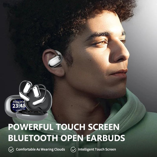 🔥Special Price $12.99 Only Today!!!⏰🔥True Powerful Bluetooth 5.4 Open Ear Earbuds, IPX5 Waterproof