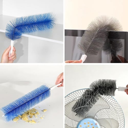 Fan cleaning brush