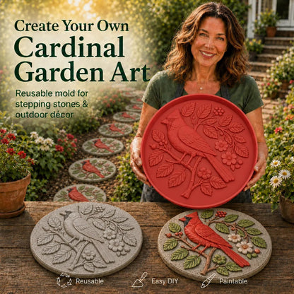 💥 LAST DAY 49% OFF - Garden Art Stepping Stone Mold - BUY 2 FREE SHIPPING