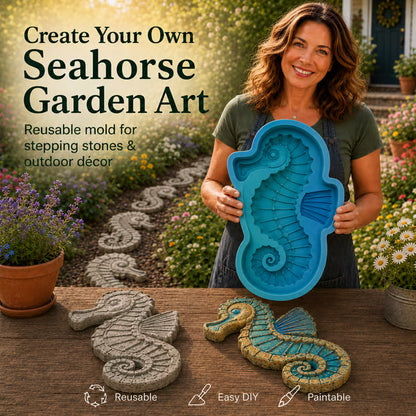 💥 LAST DAY 49% OFF - 🌊 Reusable Ocean Theme Garden Art Mold – Make Your Garden Truly One of a Kind (📦Buy 2 Free Shipping) - 🐢Sea Turtle / 🎁 FREE DIY Painting Tools Included / Diameter: 15.7 in (40 cm)