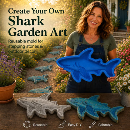 💥 LAST DAY 49% OFF - 🌊 Reusable Ocean Theme Garden Art Mold – Make Your Garden Truly One of a Kind (📦Buy 2 Free Shipping) - 🐢Sea Turtle / 🎁 FREE DIY Painting Tools Included / Diameter: 15.7 in (40 cm)