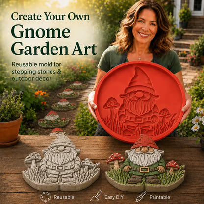 💥 LAST DAY 49% OFF - Garden Art Stepping Stone Mold - BUY 2 FREE SHIPPING