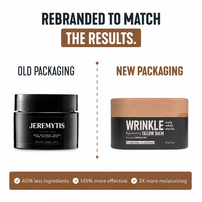 Wrinkle Defense Tallow Balm — Reclaim a Sharper, More Refreshed Look