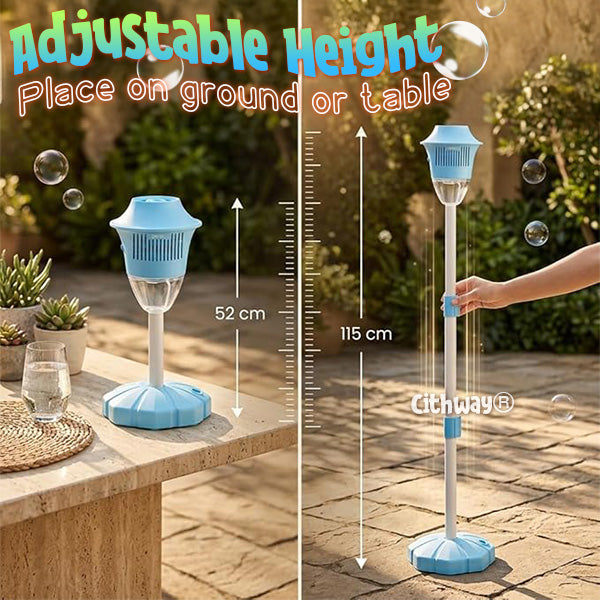 Cithway® Glowing Streetlight Bubble Fountain Tower