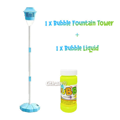 Cithway® Glowing Streetlight Bubble Fountain Tower