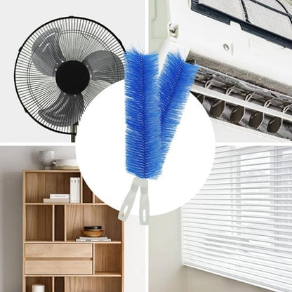 Fan cleaning brush