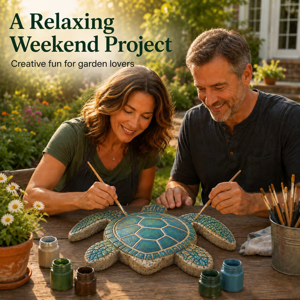 💥 LAST DAY 49% OFF - 🌊 Reusable Ocean Theme Garden Art Mold – Make Your Garden Truly One of a Kind (📦Buy 2 Free Shipping) - 🐢Sea Turtle / 🎁 FREE DIY Painting Tools Included / Diameter: 15.7 in (40 cm)