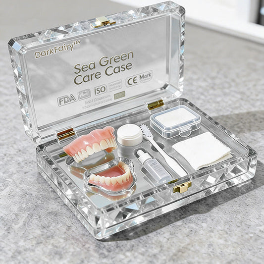 --Ends Today: 75% OFF! ⏰DarkFairy™ Medical Full Denture with Strong Suctiond Custom-Fit Full Functional Dentures🦷Obtain American Dental Association (ADA) Certification